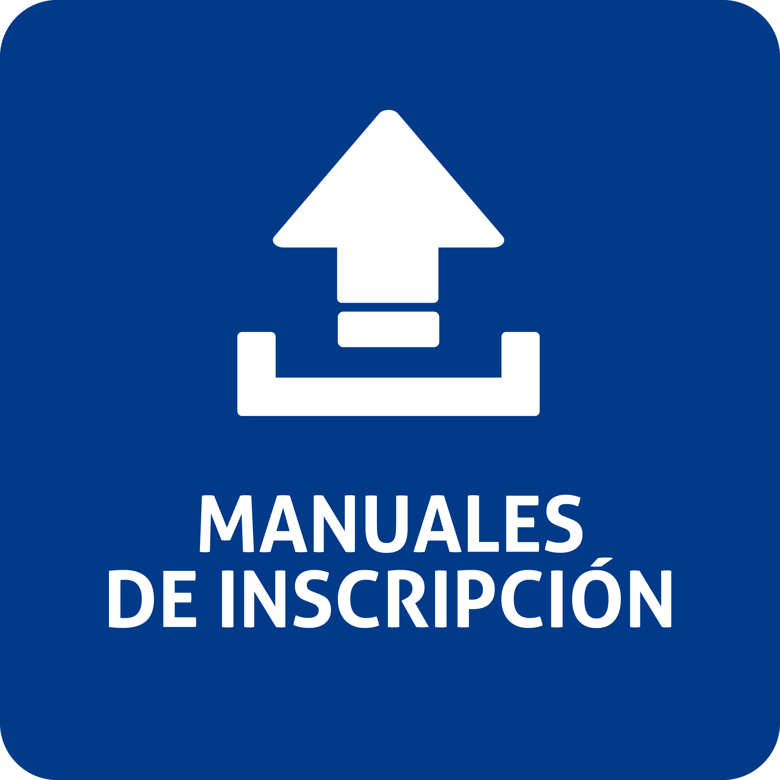 Manuales de inscripción